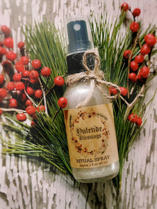 Yuletide Blessings Ritual Spray