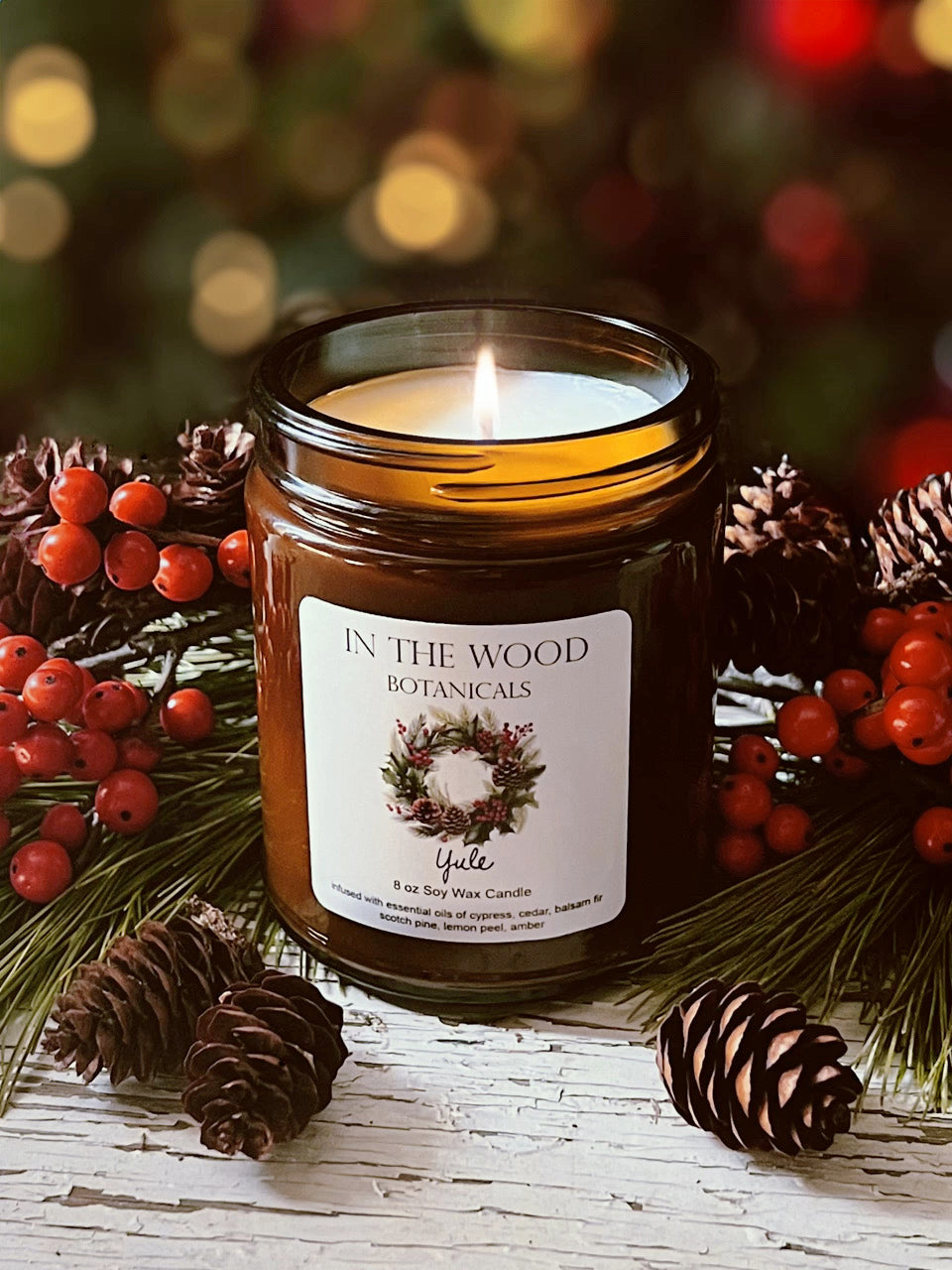 Yule Soy Wax Candle