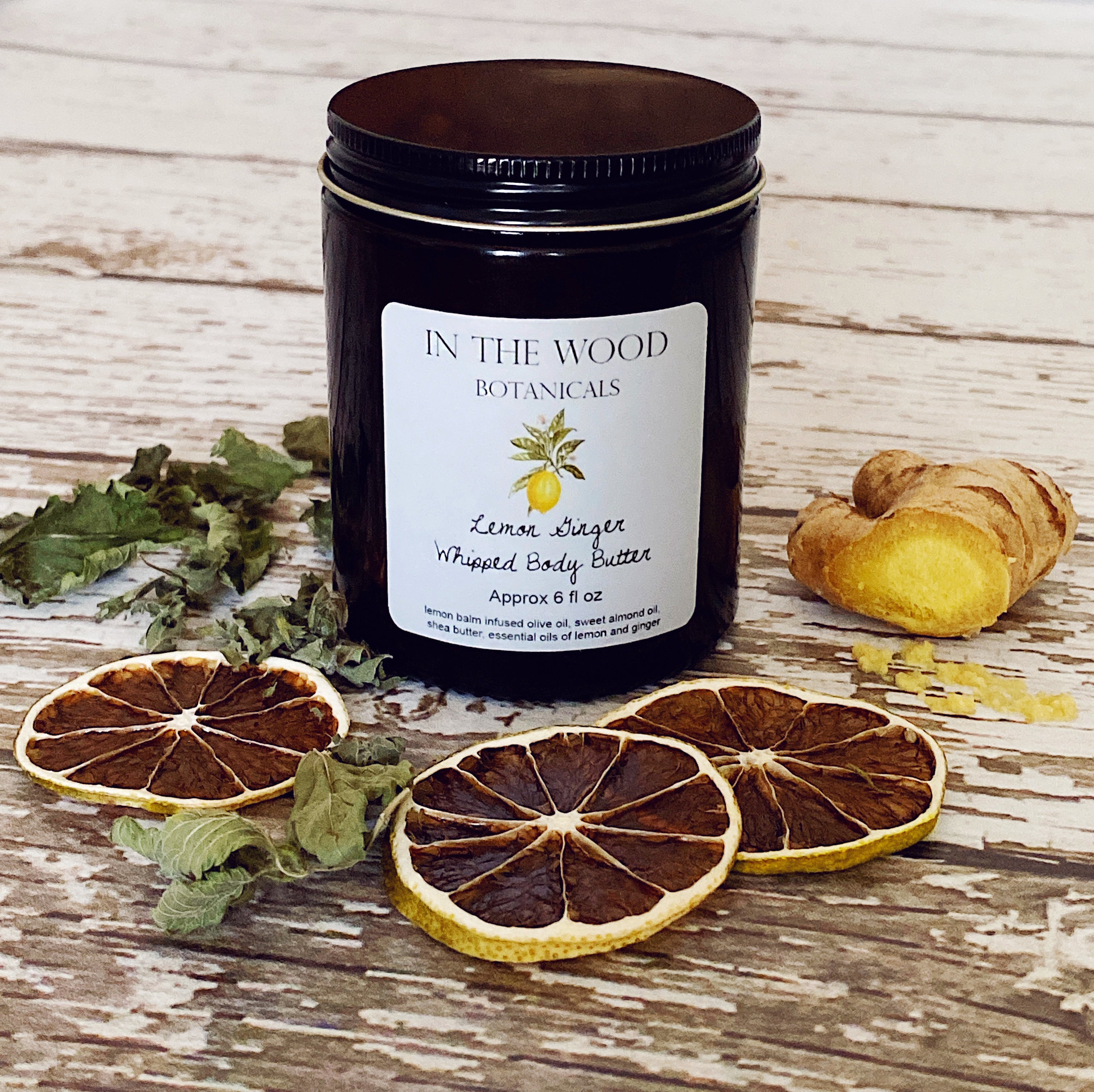 Lemon Ginger Whipped Body Butter